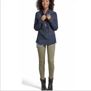 cAbi The Scout Utility Skinny Slim Pants Green 2